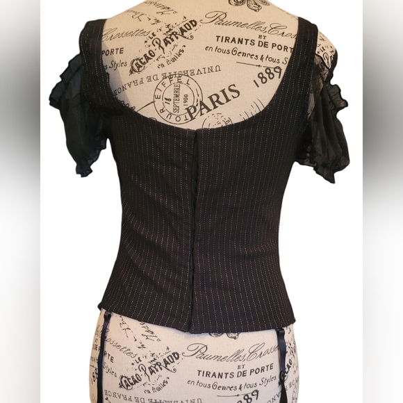 UNIIQUE 5 PIECE SEXY GANGSTER COSTUME!!!!  WOW!!! SIZE SMALL - Picture 9 of 13